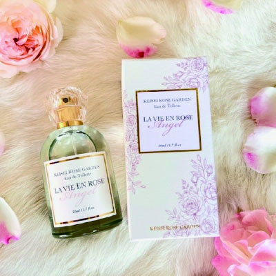 京成バラ園オリジナルオードトワレ LA VIE EN ROSE Angel